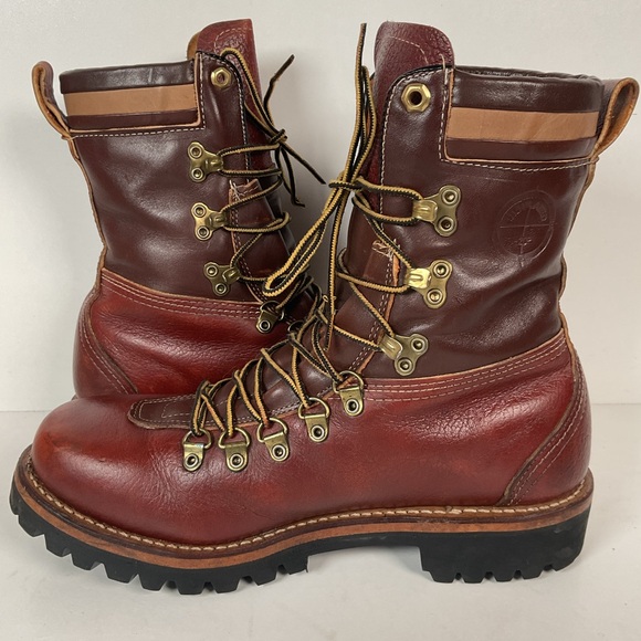 Vintage 1970s Herman Survivor’s Mountaineering Boots Men’s 9 Insulated Soft Toe - Picture 8 of 16